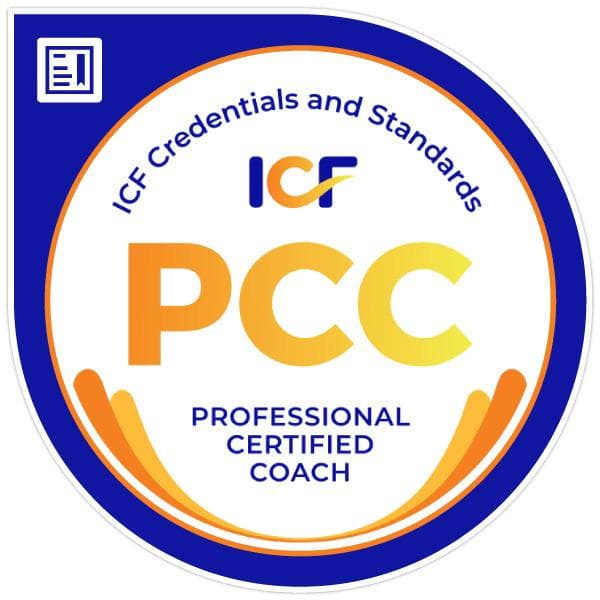 ICF Professional Certified Coach (PCC) Credential Badge